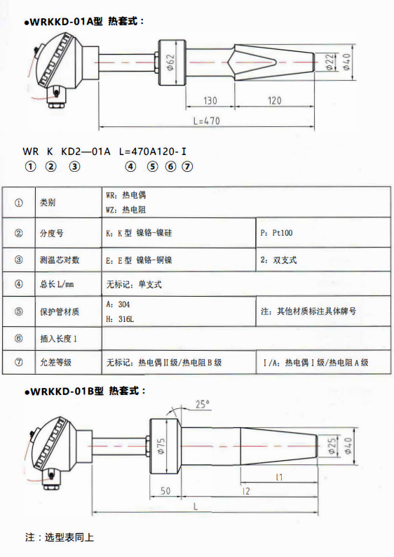 重慶電站專用熱電偶／熱電阻熱套式！_http://www.gxyifafood.com_行業動態_第1張